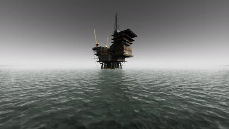 oil-rig-and-offshore-vessel-at-the-sunset